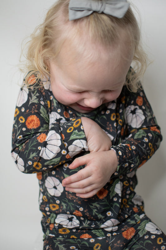 Pumpkin Posies Sleeper