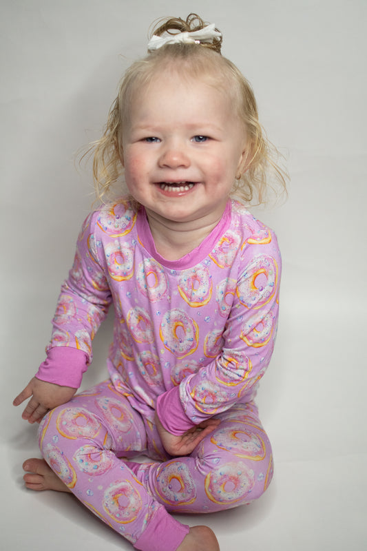 Sprinkle Me Pink Sleeper
