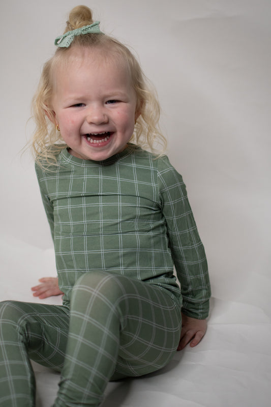 Evergreen Plaid Sleeper